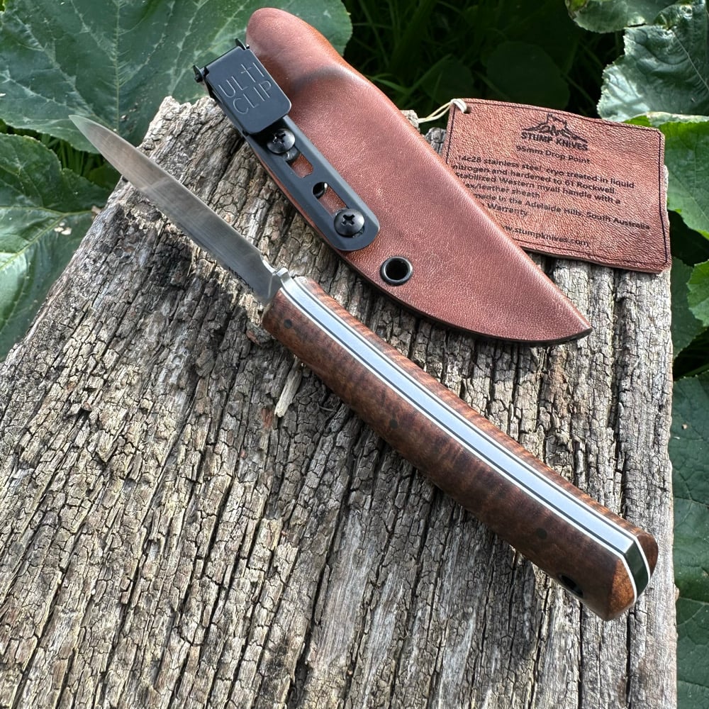 Image of 95mm Drop  Point 14c28n Myall