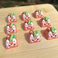 Image 2 of Red Panda Artisan Keycap