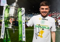 Signed James Forrest Celtic FC 12x8 / A4 Picture