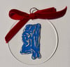 Acrylic Mississippi Ornament No. 3