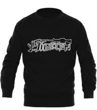 500mooch Logo Black Crew Neck 