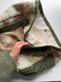 Image 2 of [PREORDER] Floral jacquard autumn handbag 