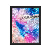 Image 3 of Art Is Your Souls Whisper Framed Print