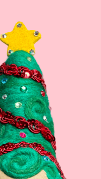 Image 5 of RESERVED FOR JENNIFER ART DOLL TREE TOPPER RETRO
