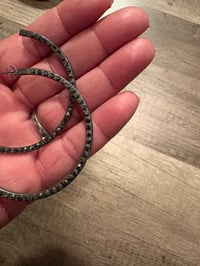 Image 2 of Rhinestone hoops 
