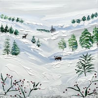 Image 4 of Set of two Winter scenes 