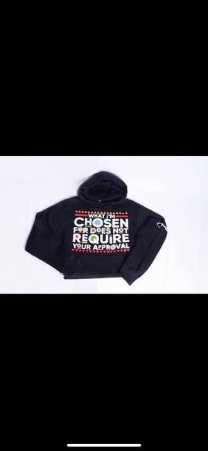 “Does Not Require” Black Hoodie-Color Style