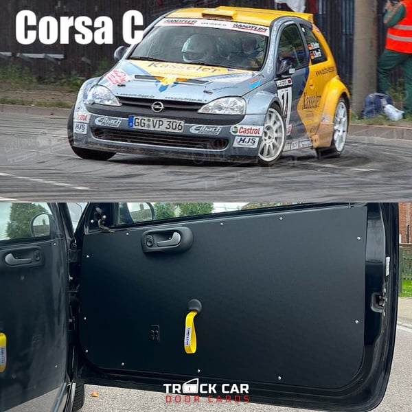 Image of Vauxhall Corsa C Track Car Door Cards