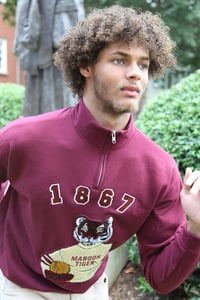 Image 4 of Heritage Quarter-zip - Morehouse