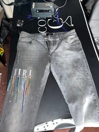 Image 1 of Amiri light Grey Jeans