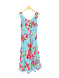 Image 1 of Reversible Floral Midi Dress M/L