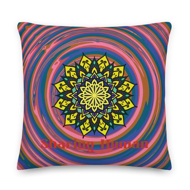 SHARING HUMAN™ Mandela Pillow - Now