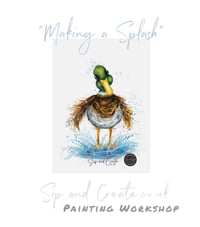 Image 1 of Painting Morning Retford “How to paint a duck”