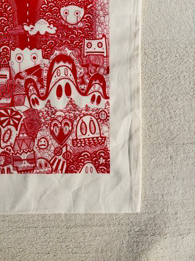 Image of ToteBag Sérigraphié – Red Square