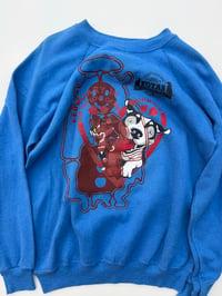 Image 4 of VTG BLUE ANGEL CREWNECK (L)
