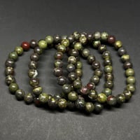 Image 2 of Dragon Blood Jasper Bracelet 