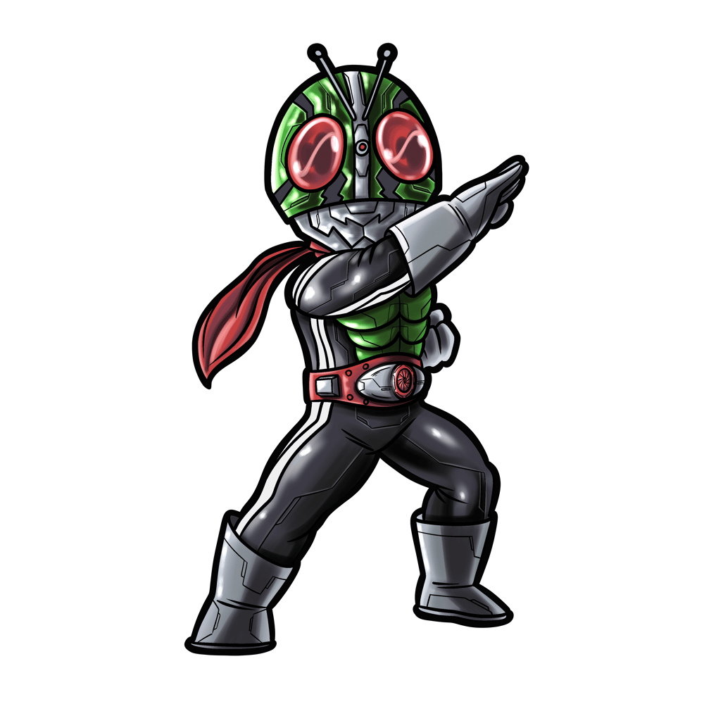 Image of Kamen Rider Ichigo Sticker