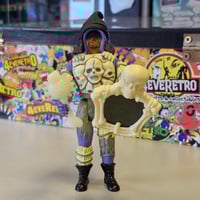 Image 1 of Vintage Super Naturals Skull Action Figure with Accessories – 1980s