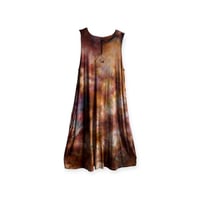 Image 1 of S Tank Pocket Dress in Muted Earthy Ice