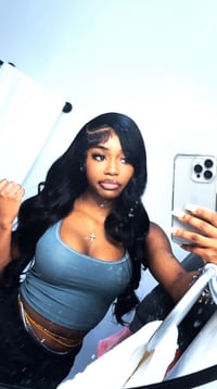 Image 2 of Full 13x4 transparent lace 26 inch body wave wig 