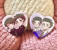 ACE ATTORNEY - HEART BUTTONS