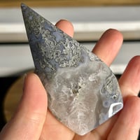 Image 5 of Moss Agate Flames ($10)