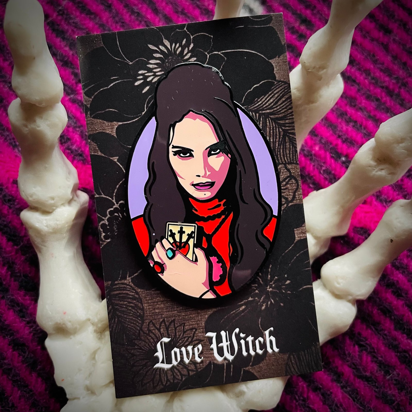 Lewd Halloween hotsell witch enamel pin