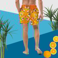 Image 2 of Holy Shiitake there Really Chantrelles - All Over Print Eco Friendly Swim Trunks