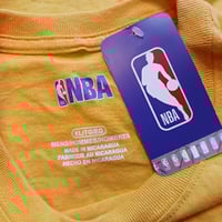 Image 4 of NBA Los Angeles Lakers T Shirt Mens Size XL Yellow Short Sleeve Cotton Tee