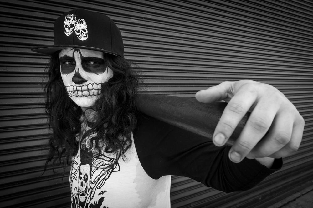 Image of Double skull hat