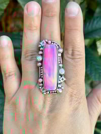 Image 2 of Aurora Opal Celestial Ring