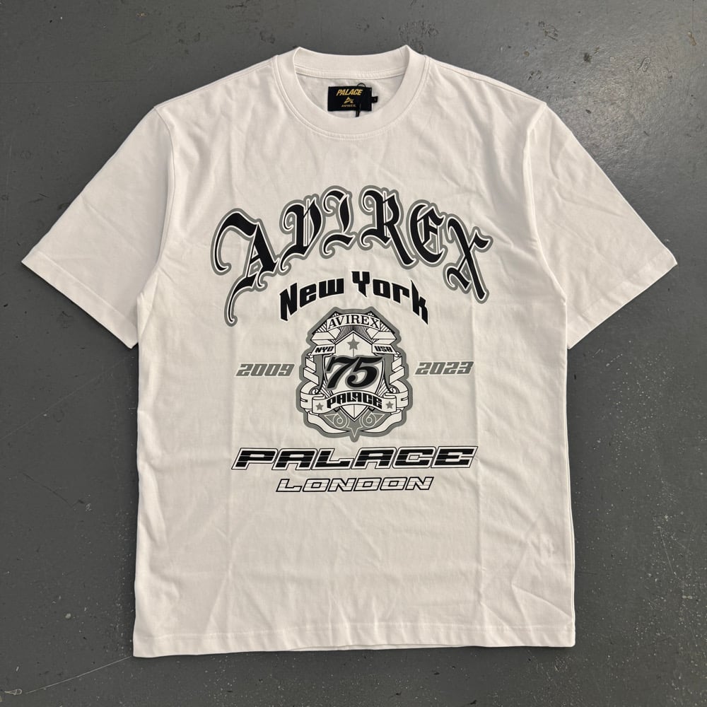 Image of BNWT AW 18 Palace x Avirex T-shirt, size large