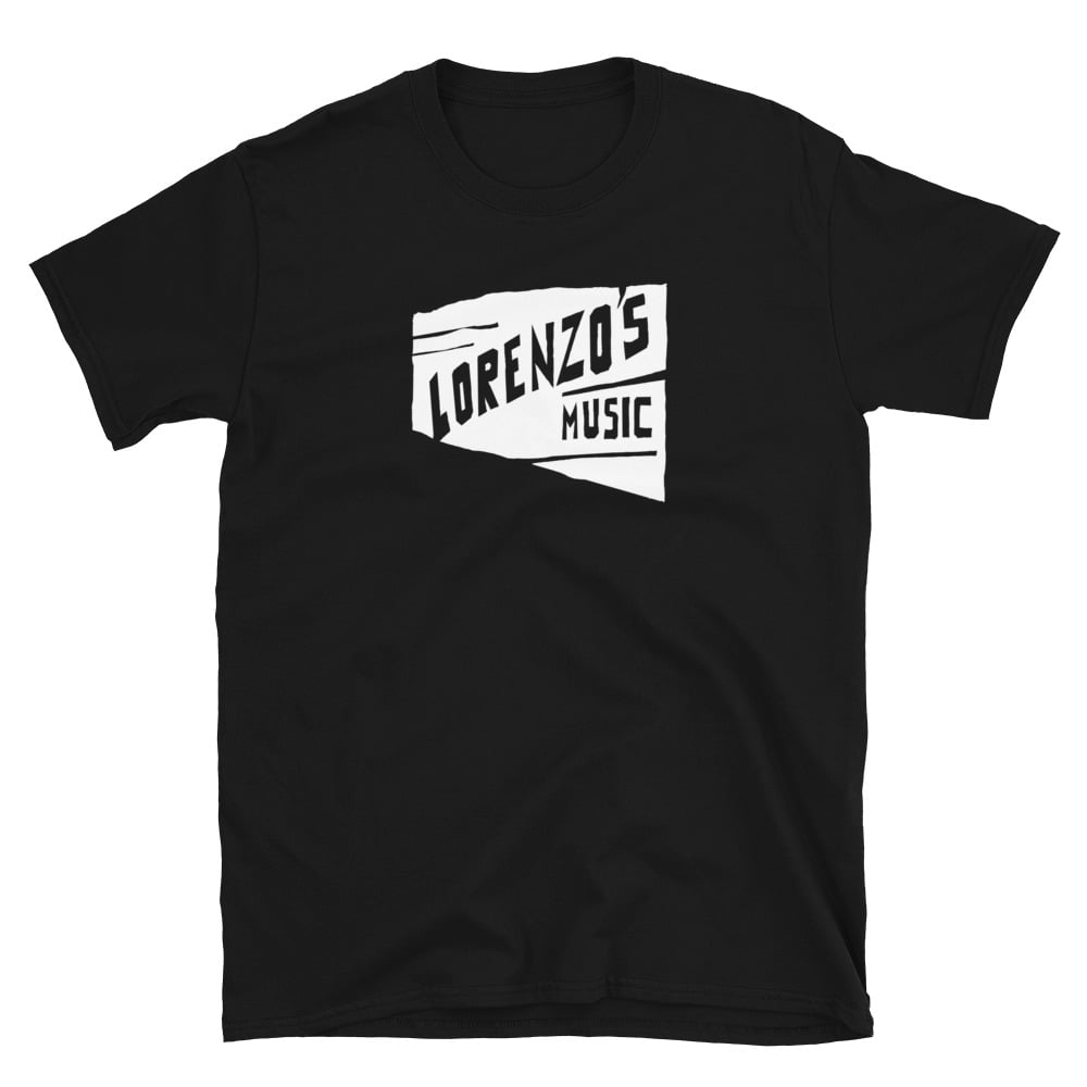 Image of Lorenzo's Music Shirt Black Short-Sleeve