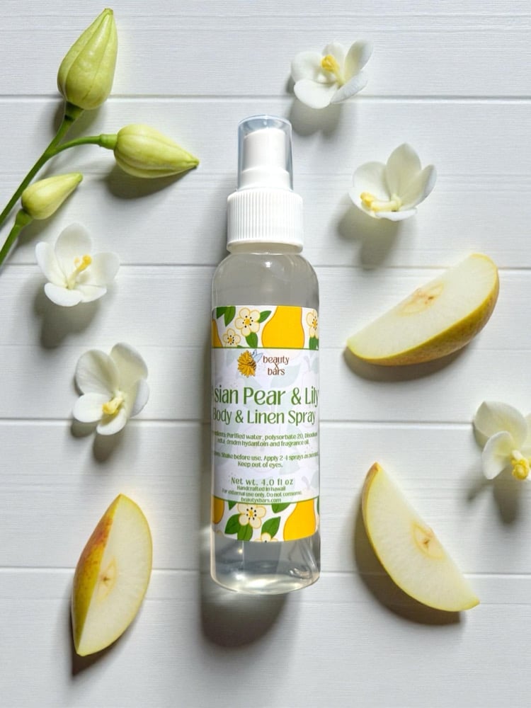 Image of Asian Pear and Lily Body & Linen Spray
