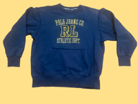 Image 1 of Ralph Lauren Navy Pullover Sweatshirt (L)