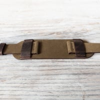 Image 4 of Suede Mini Bund Strap - Hunter Green