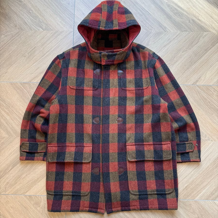 Image of 1990s Example By Missoni Wool Duffle Coat, Size XL