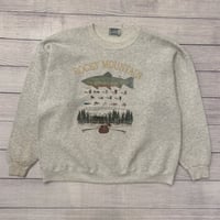 Image 1 of Vintage Rocky Mountain Trout Crewneck - XL