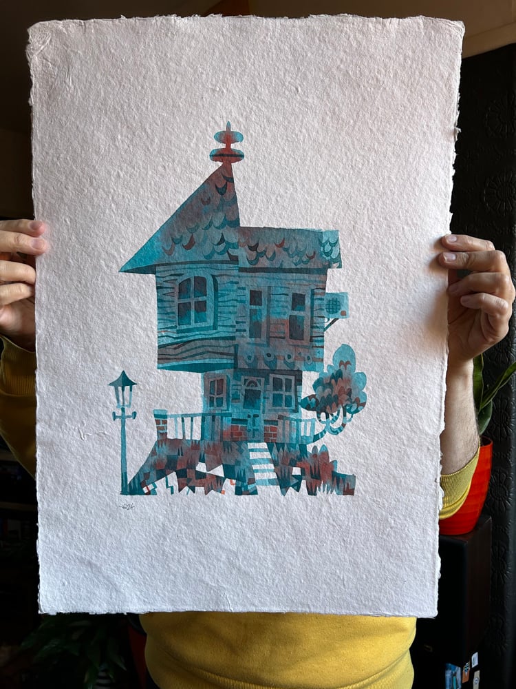 Image of Large Neighbourhood "Abode" paintings