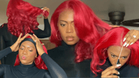 Image 1 of STACY| 16” 13 X 6 DIAMOND LACE FRONTAL WIG 