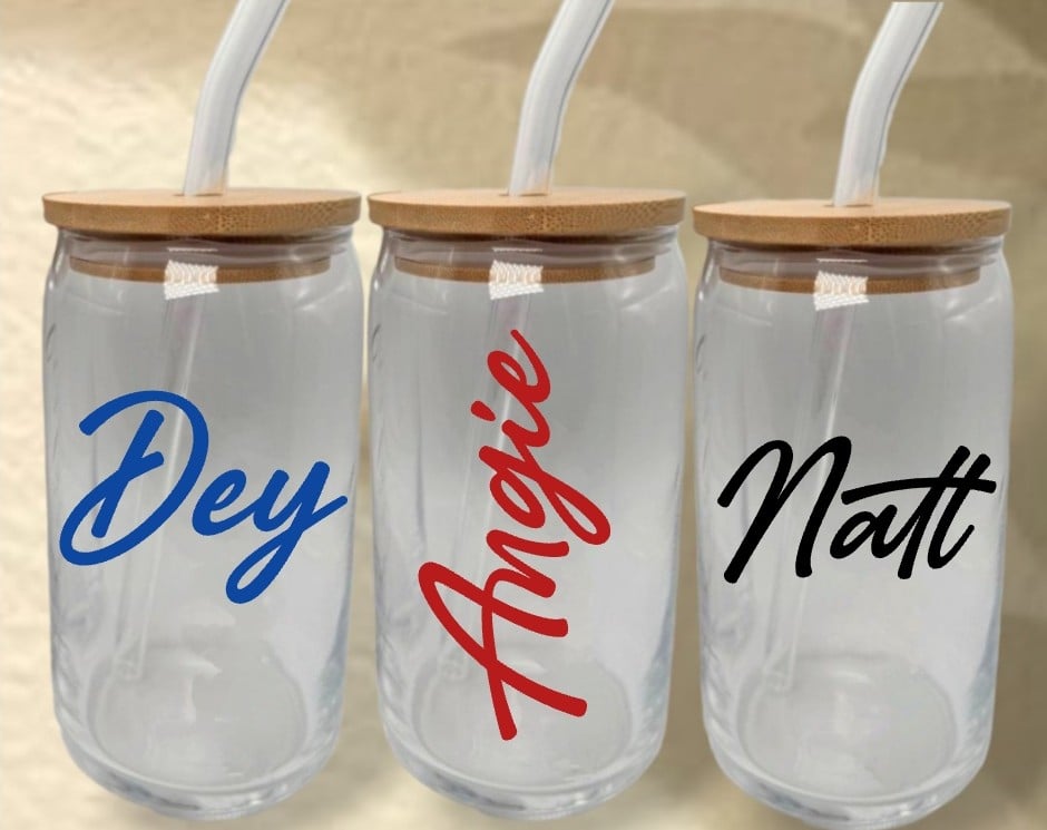 Image of Kitty x Dodgers glass cans 4 styles PRE-ORDER 