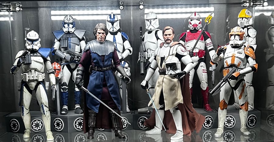 Image of 1/6 Scale Hex Stand 