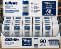 Gillette Cool Wave Clear Gel Antiperspirant/Deodorant .