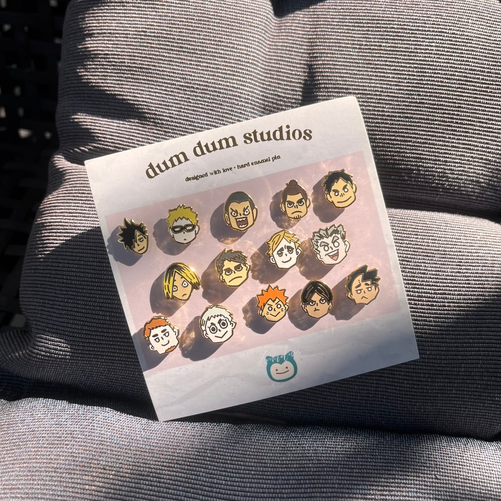 Image of Haikyuu Head Filler Pins