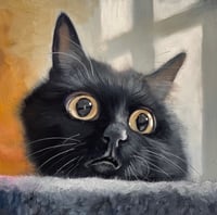 Image 1 of "What in The World? (Piri)" Original painting