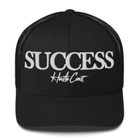 Image 3 of Success Embroidered Trucker Cap with mesh back