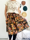 Ready Made Floral Corduroy Laura Skirt with Free Postage 