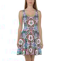 Image 1 of Tribal Fish Skater Dress