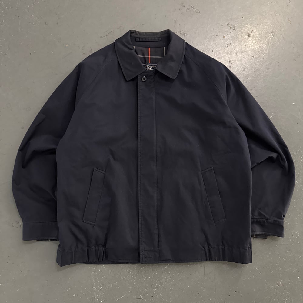 Image of 1980s Burberry Harrington jacket, size large 