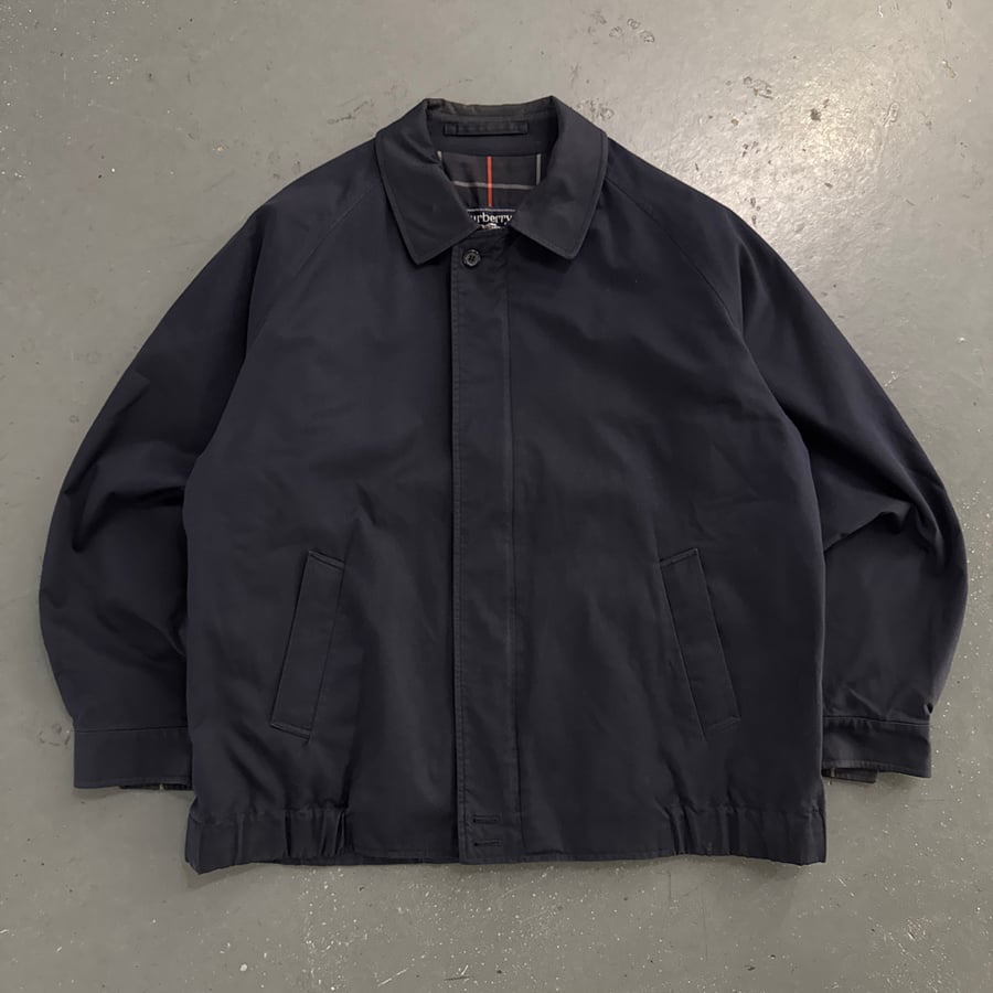 Image of 1980s Burberry Harrington jacket, size large 